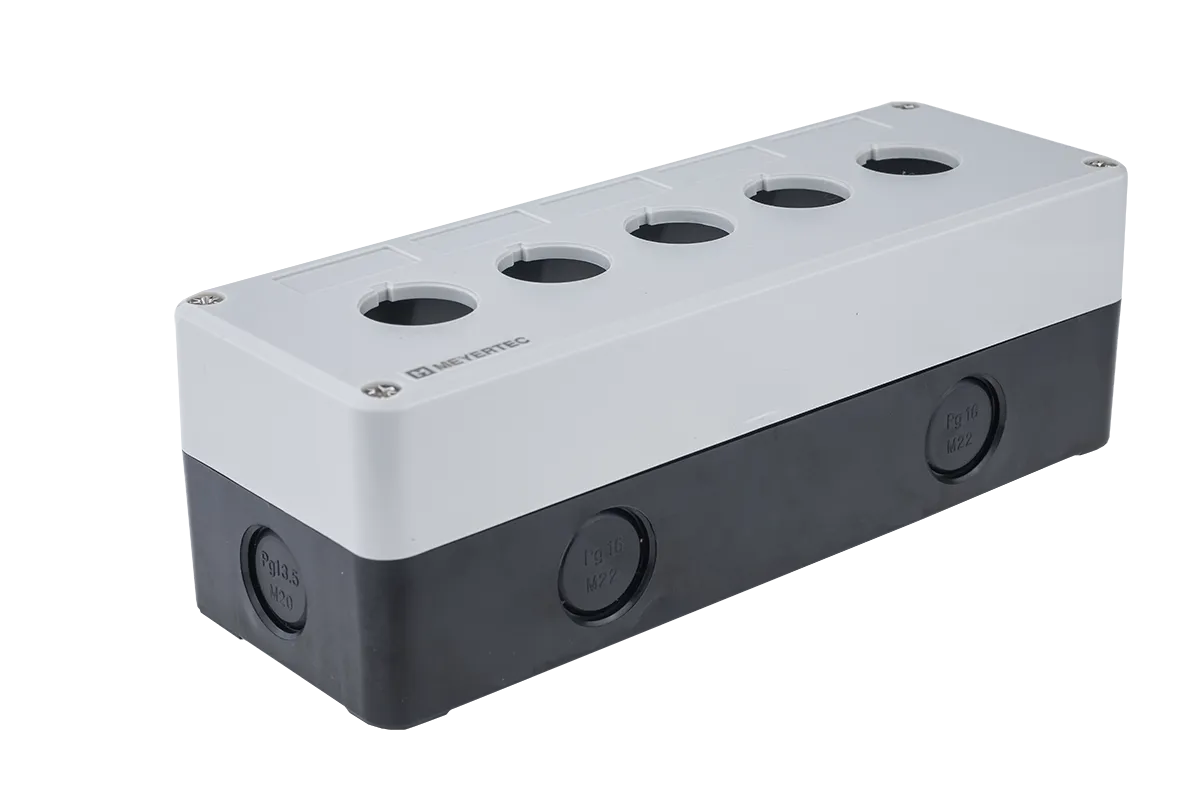 Корпус пластиковый, 5 места, серый