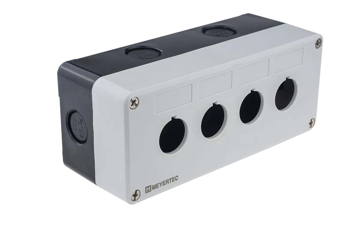 Корпус пластиковый, 4 места, серый