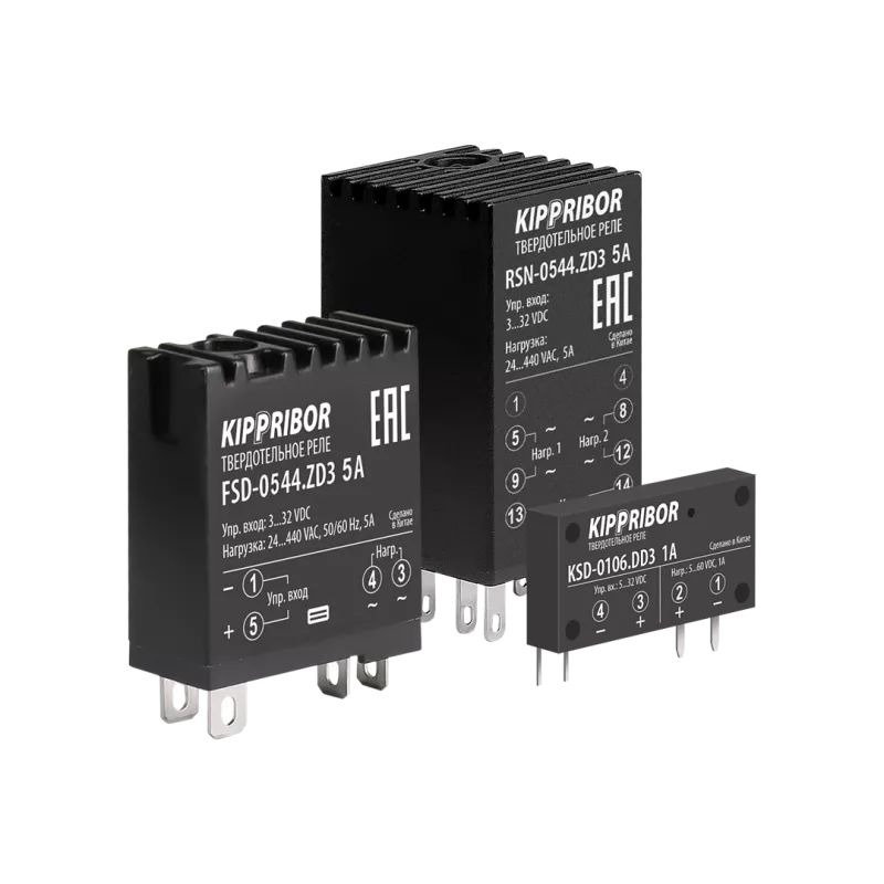 Миниатюрные твердотельные реле серии FSD, KSD, RSN