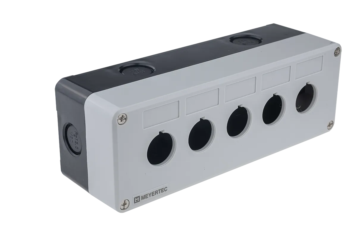 Корпус пластиковый, 5 места, серый