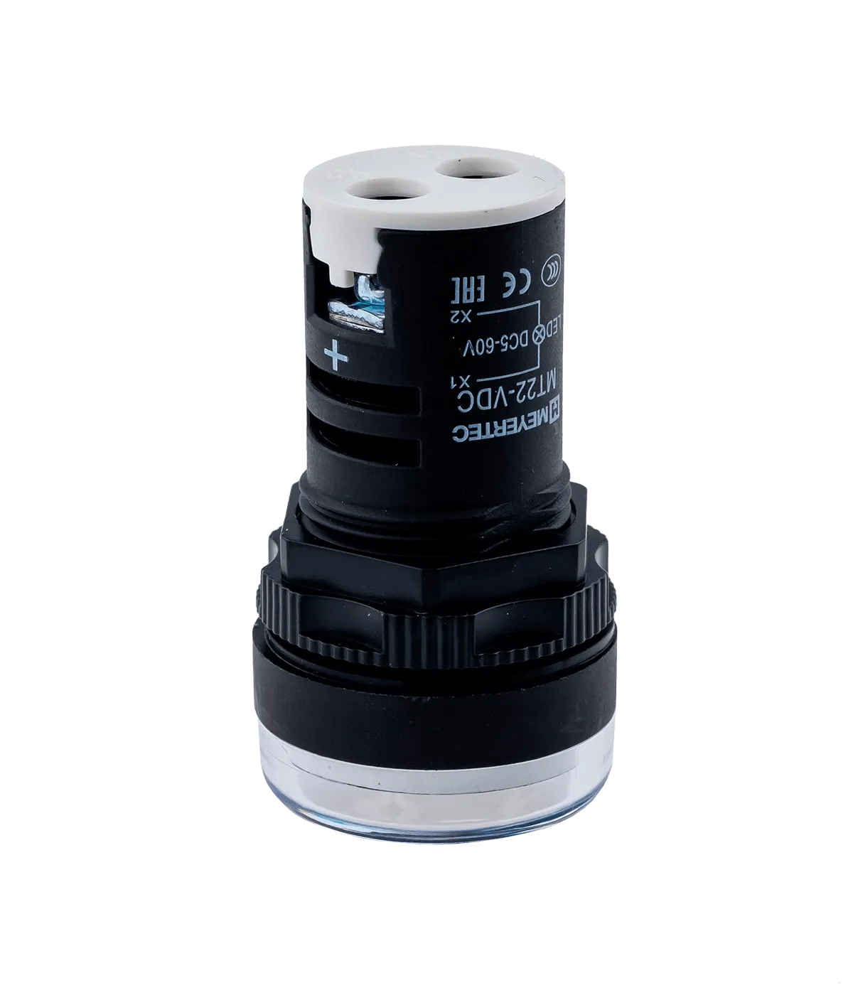 Индикатор напряжения, 5-60V DC, белый