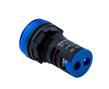 Индикатор напряжения и частоты, синий