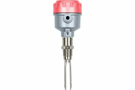 Вибрационный датчик предельного уровня жидкостей в алюм. корпусе, -30 +80 С, Pmax=20 bar, 24 V AC/DC, IP 65, соединение- резьба 1" PT, нерж. сталь, удлинение 300 мм, нерж. сталь, 2 релейных выхода