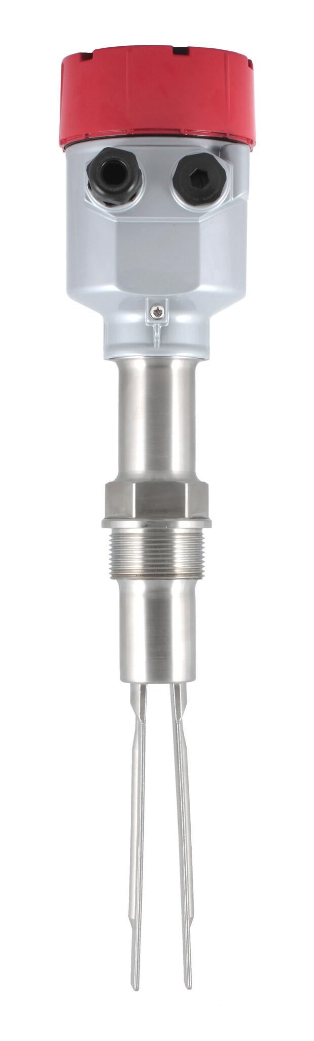 Вибрационный датчик предельного уровня сыпучих материалов в алюм. корпусе, -40 +150 С, Pmax=10 bar, 22-265 VAC - 20-46 VDC, IP 67, чувств. от 10 г/л, соединение- резьба G 1 1/2", нерж. сталь 304, удлинение 1700 мм, нерж. сталь 304, выход- реле DPDT