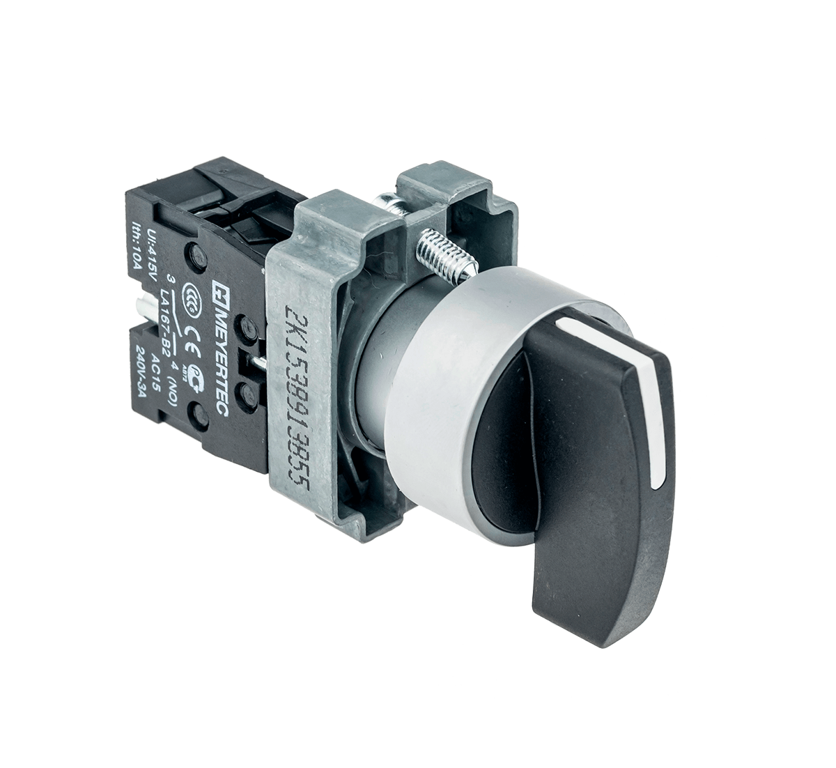 Переключатель длинная ручка, 2 положения, 1NO, с фиксацией