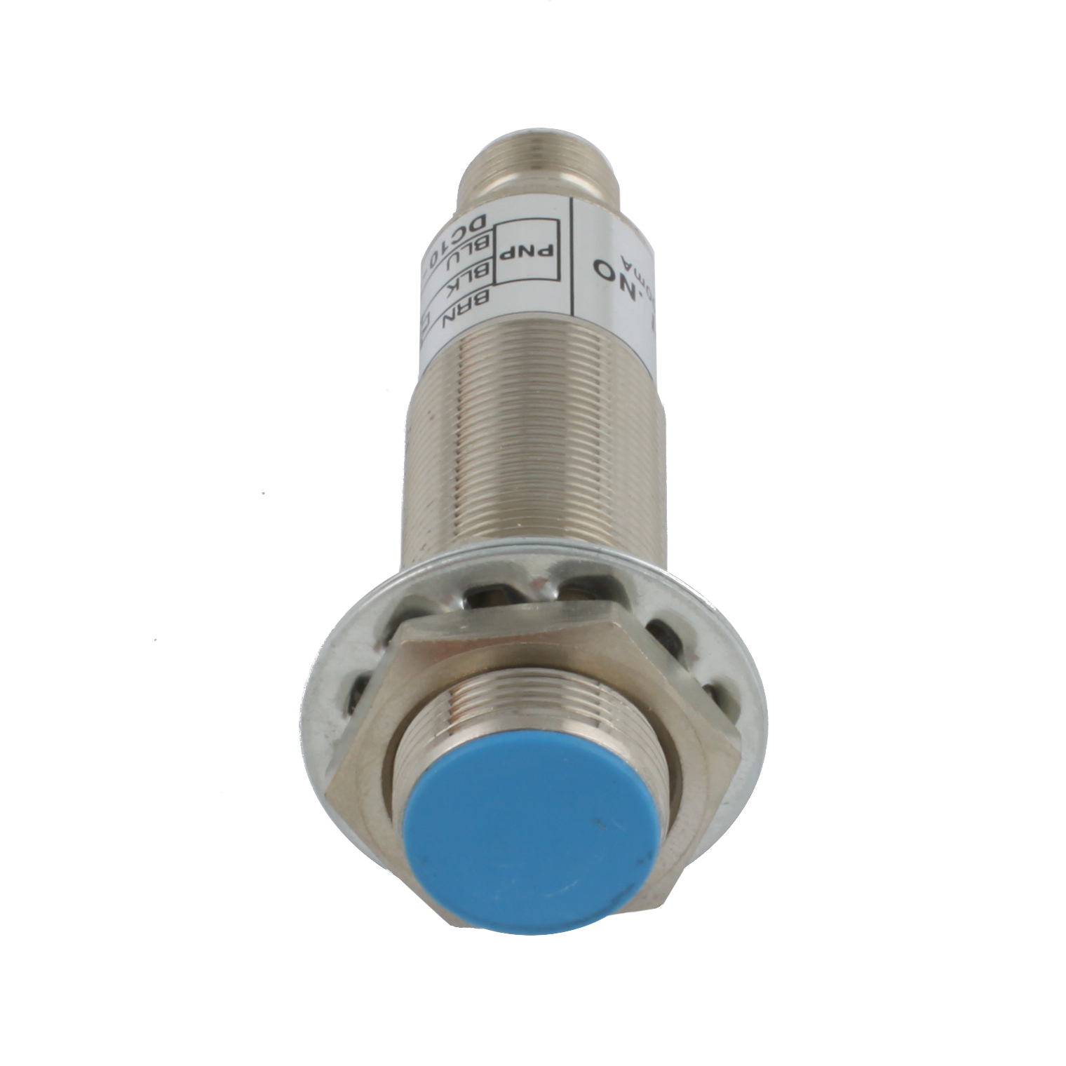 INNOCONT Индуктивный датчик, M18x1, L=73 мм, экранированный, зона срабатывания 5 мм, -25 +60 С, 12…24 VDC, IP67, выход: PNP NO, макс. ток 200 мА, разъем M12 SLI-18P5C